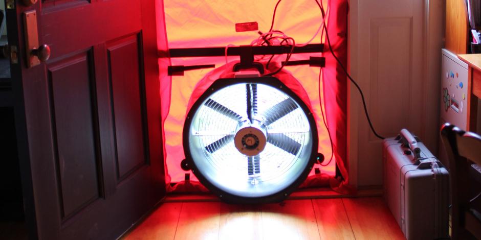 Blower Door Test - Home Energy Nerds